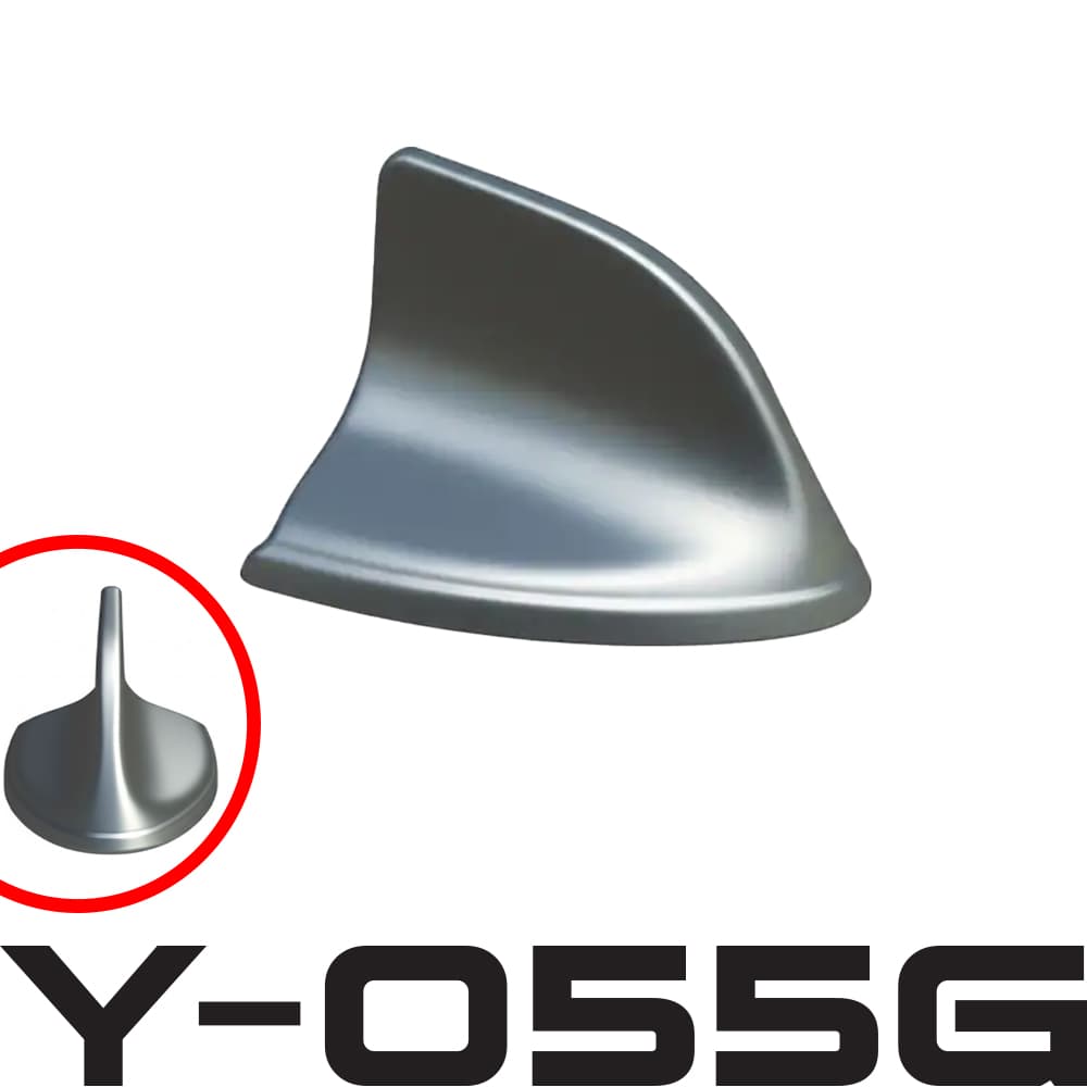 Anten Süs Jaws Tip Gri 10cm Y-055G
