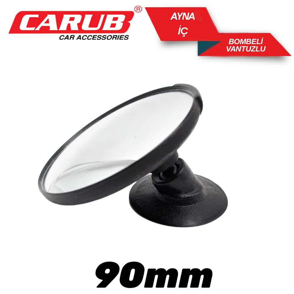 Ayna İç Vantuzlu Bombeli Yuv.9cm Vakum B.