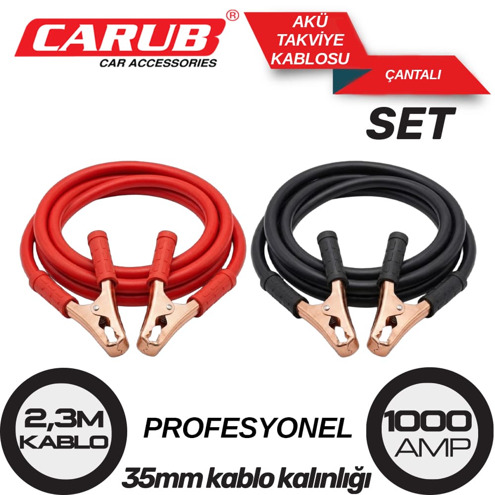 Akü Takviye Profesyonel 35MM 1000AMP 2,30Mt