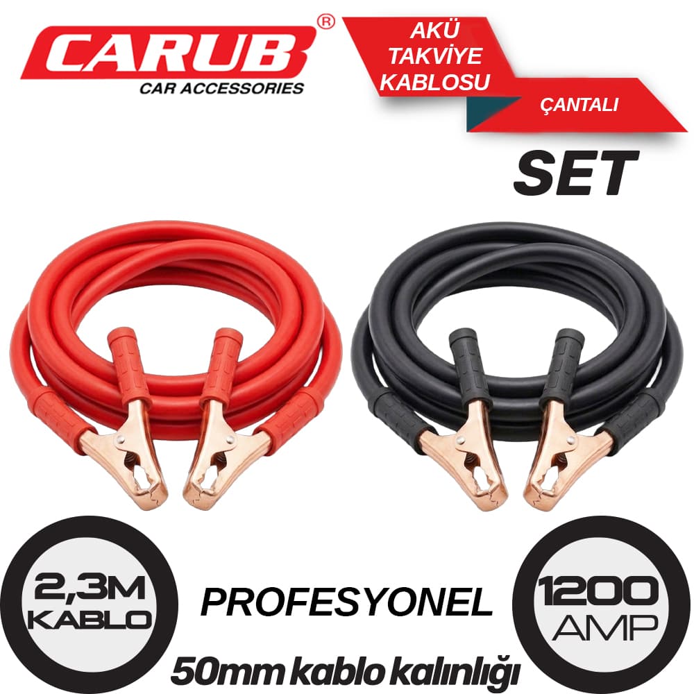 Akü Takviye Profesyonel 50MM 1200AMP 2,30Mt