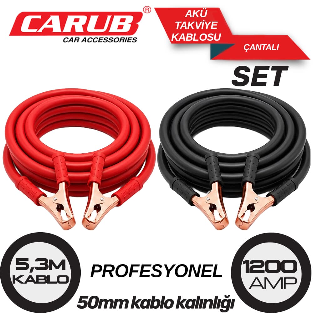 Akü Takviye Profesyonel 50MM 1200AMP 5,30Mt