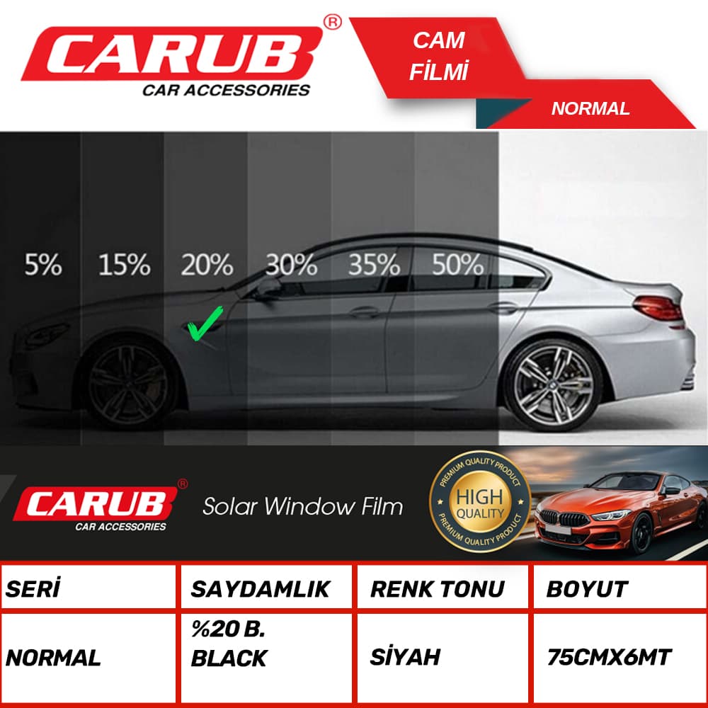 Cam Filmi 75cmx60M Black%20 2120