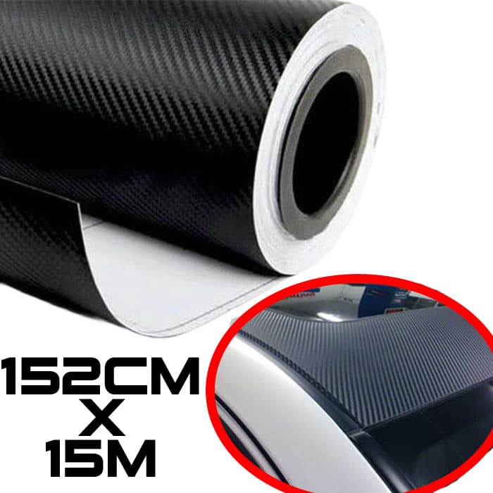 Folyo Kaplama 152cmx15m Siyah Carbon