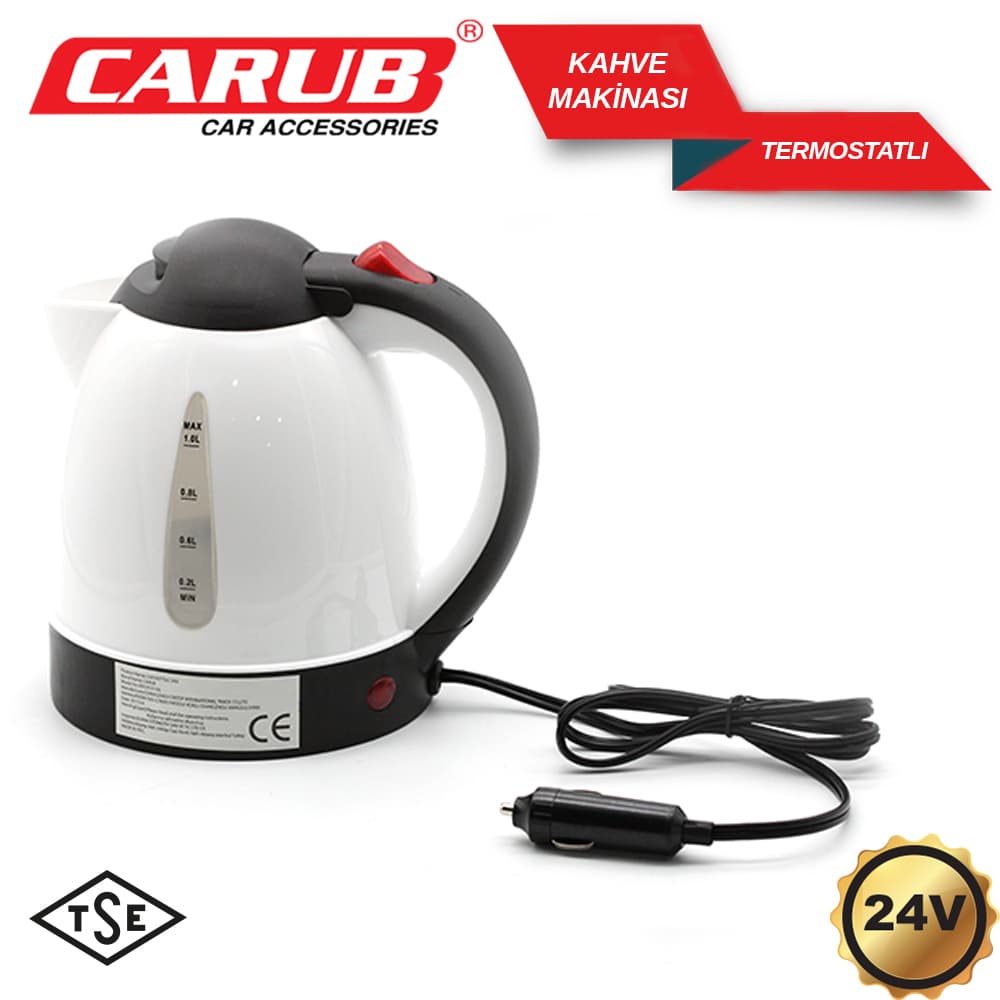 Kahve Makinesi 24V Termostatlı Kettle Md TSE