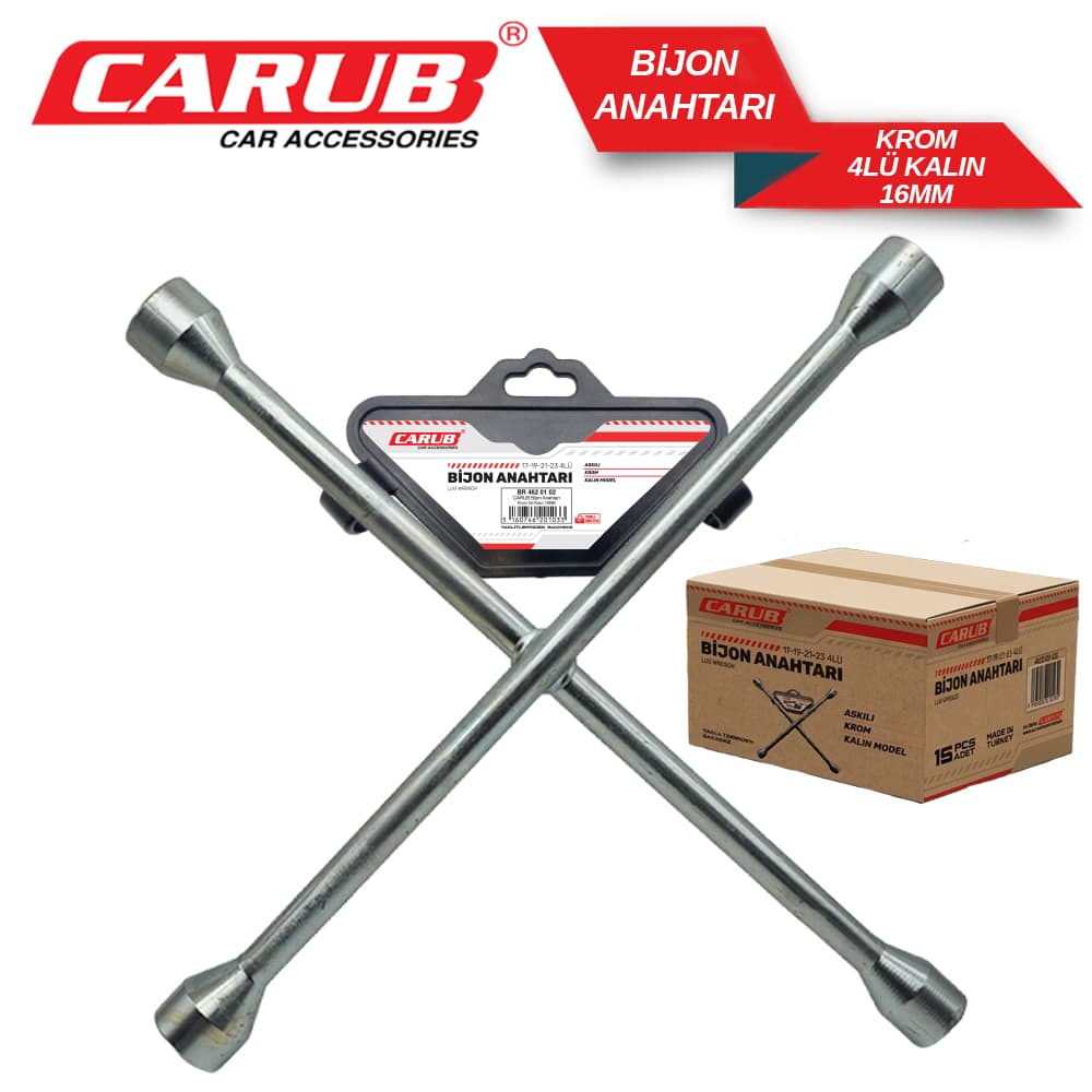 Bijon Anahtarı Silver 4Lü  Kalın 16MM Askılı