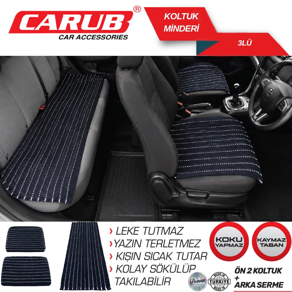 Minder 3 lü Set Serme Üniversal