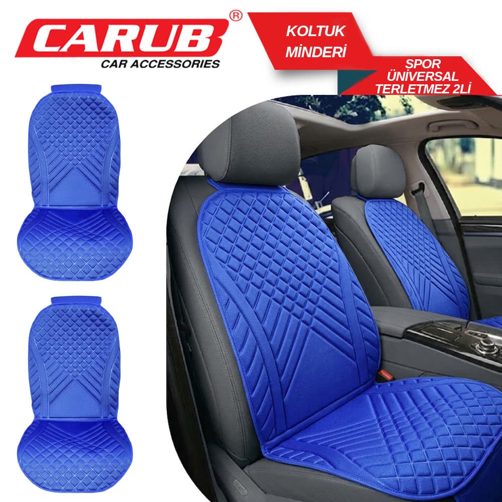 Oto Koltuk Modern Spor Minder2\"li Mavi