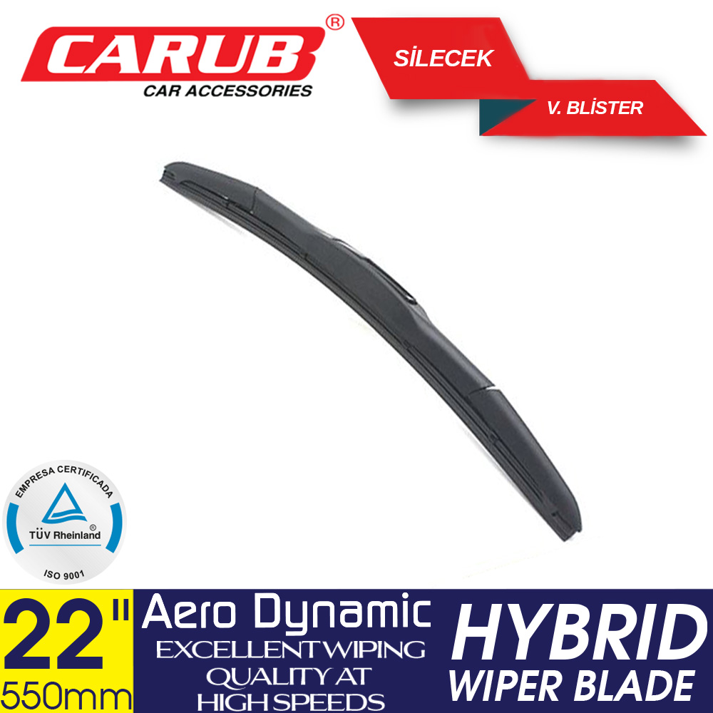 Silecek 550mm 22 inch Hybrid V. Blister